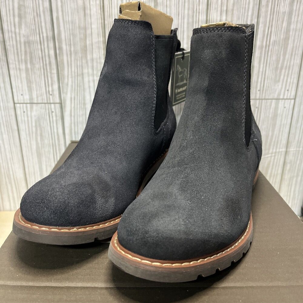 Ariat Wexford Round Toe Chelsea  Womens Grey Casual Boots 10044580 Women’s Sz 6